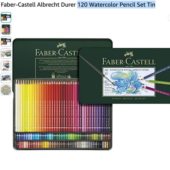 Faber -Castell NWT 120 watercolor pencils - Picture 5 of 5